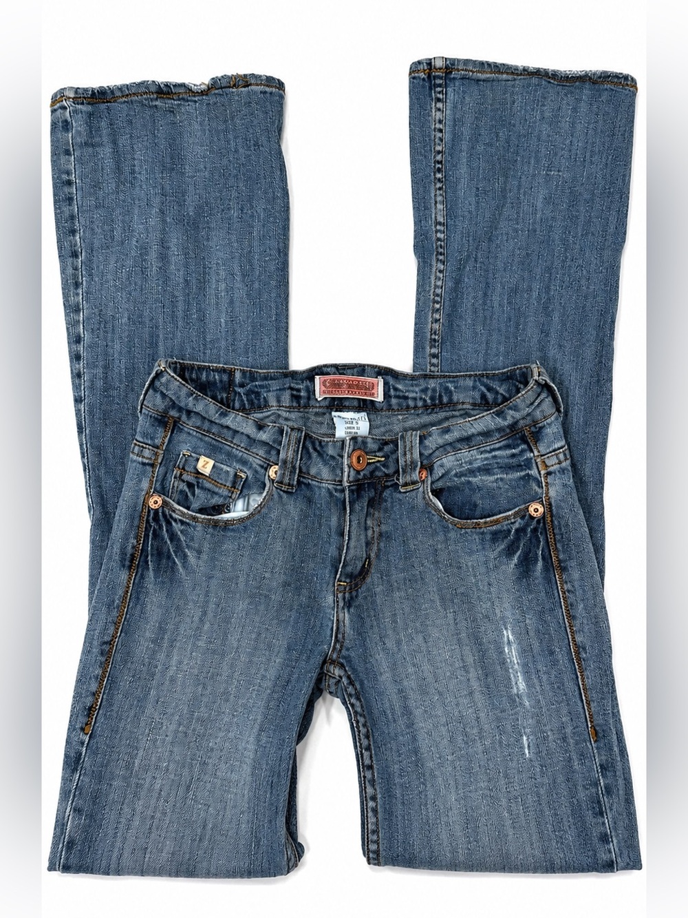 Z. Cavaricci Women's Blue Boot Cut Jeans